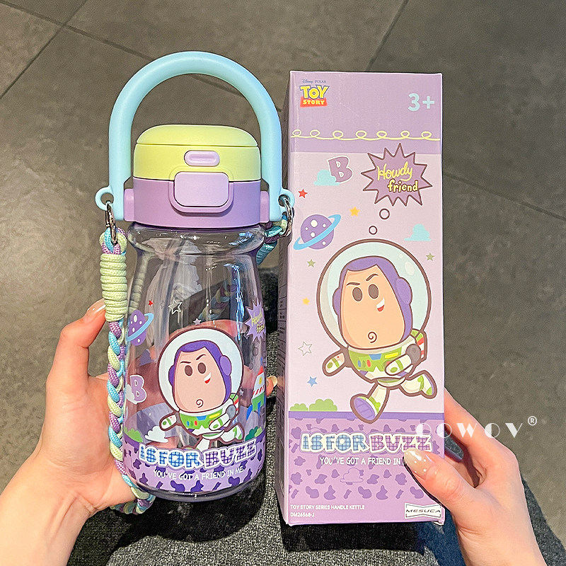 旺佰福玩具总动员联名儿童水杯学生上学专用杯子夏日外出可爱水壶