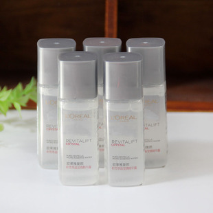 5瓶*22ml打包价欧莱雅积雪草晶莹微精华露爽肤抛光水小样 26年5月