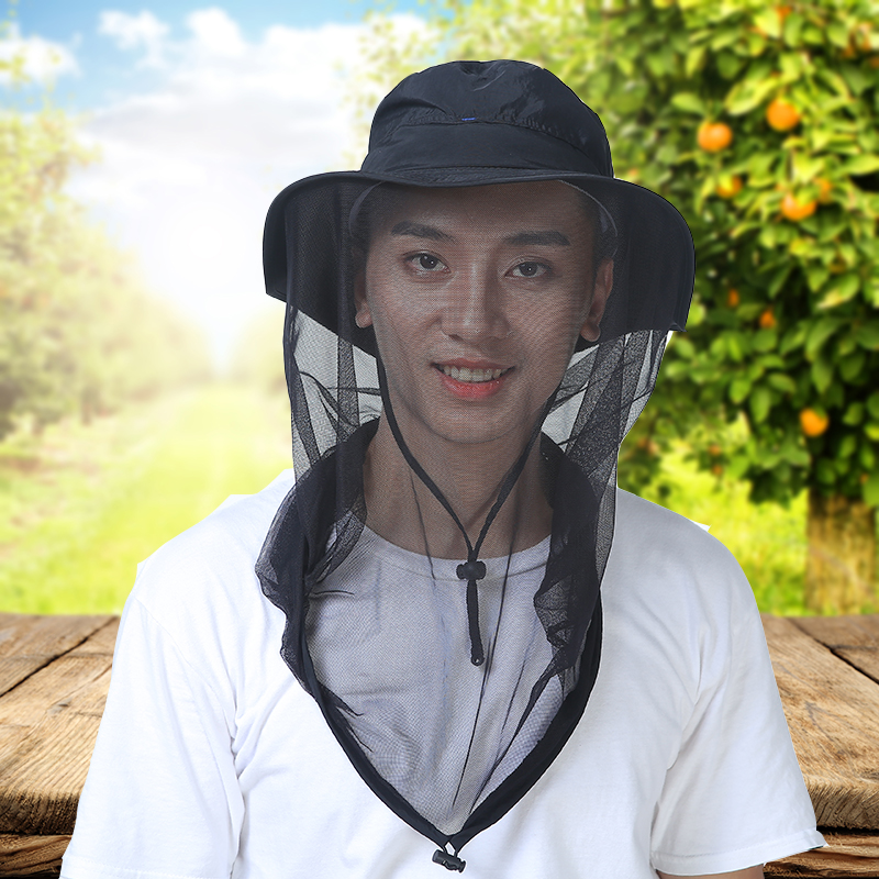 春夏防晒渔夫帽户外防蚊帽子女面纱罩男钓鱼帽遮脸大檐太阳遮阳帽|ruв категории Аксессуары, шляпа - от Buy2taobao.com для оказания профессиональной услуги покупки агента Taobao