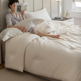 2025新款 A类高端55%大豆冬被夏被被子春秋被单人空调被被芯