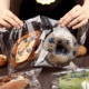 透明加厚面包欧包自粘烘焙包装 袋贝果司康碱水面包饼干自封打包袋