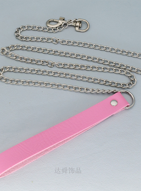 情侣粉色配饰PU皮街拍CHOKER项链