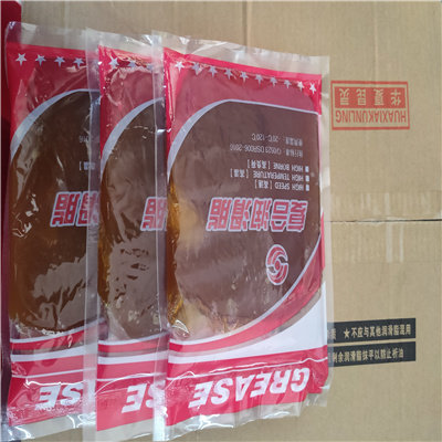 华夏昆灵3号高级锂基脂 复合润滑脂 轴承机械黄油牛油袋装320g