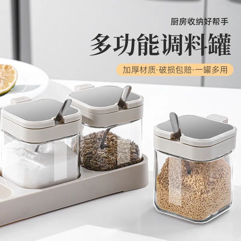 调料盒厨房家用置物架组合套装图片