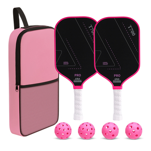 出口T700布纹磨砂16mm厚度碳纤维匹克球拍板pickleball皮克球拍