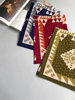 北美户外老牌bandana纯棉方巾