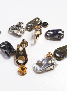 加厚款登山扣鞋面系带五金件 结实保色 沙滩鞋扣合金铆钉