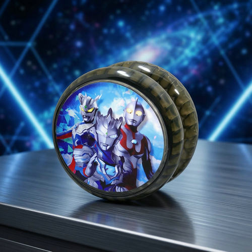 睡眠型哪吒溜溜球双灯奥特金刚蜘蛛悠悠球恐龙玩具儿童明黑球K