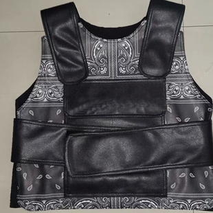 FARSTAR街头原创谢帝同款马甲嘻哈hip hop穿搭背心腰果花马甲定制