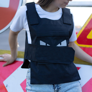 FARSTAR战术马甲可定制LOGO街头机能机车反光背心团队服装舞台服