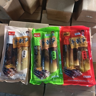 登仙桥笋小姐手剥笋老汤味泡椒味香辣味500克/袋带壳无壳网红批发