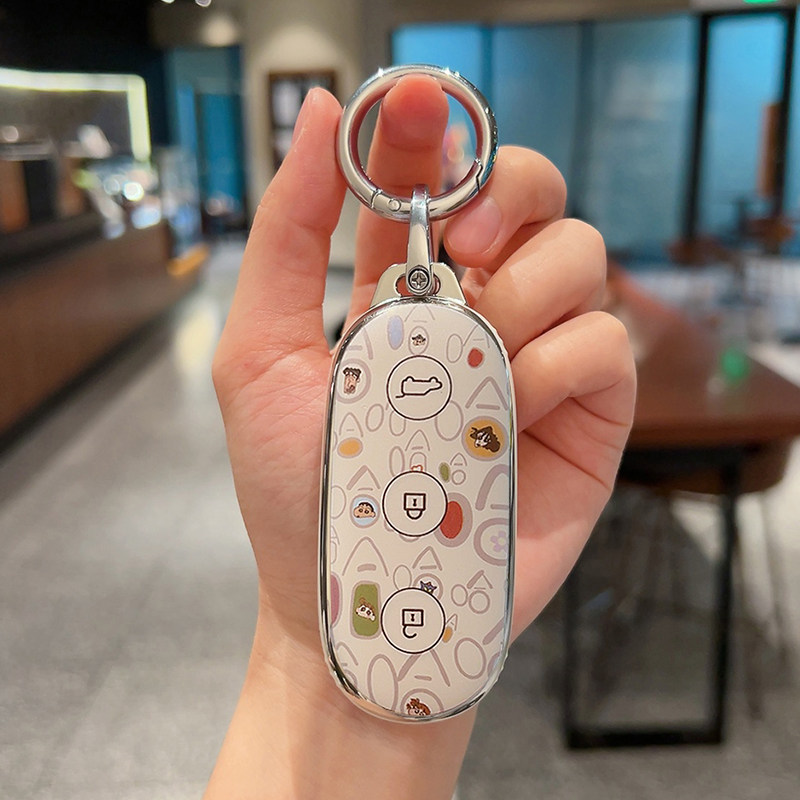 适用2025款理想mega home钥匙套one汽车l6女士l7专用l8壳l9扣mega