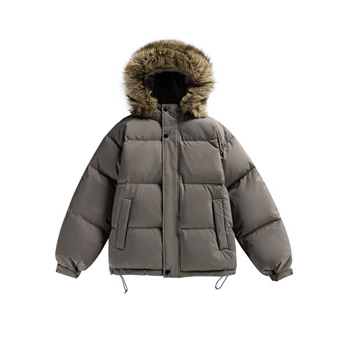 XY【温暖毛领】Teflon三防羽绒服白鸭绒羽绒冲锋衣外套夹克8815A