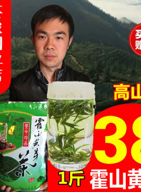 黄茶正宗霍山黄芽2026新茶500g茶叶散装茶农直销雨前春茶家庭包邮