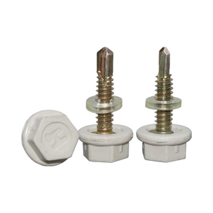 宏挺尼龙头钻尾螺丝外六角自攻自钻螺钉彩钢瓦高强度燕尾钉M5.5