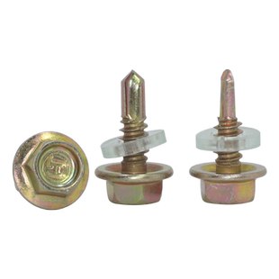 宏挺钻尾螺丝六角钻尾自攻螺丝钉燕尾丝彩钢瓦螺丝钉M4.8M5.5M6.3