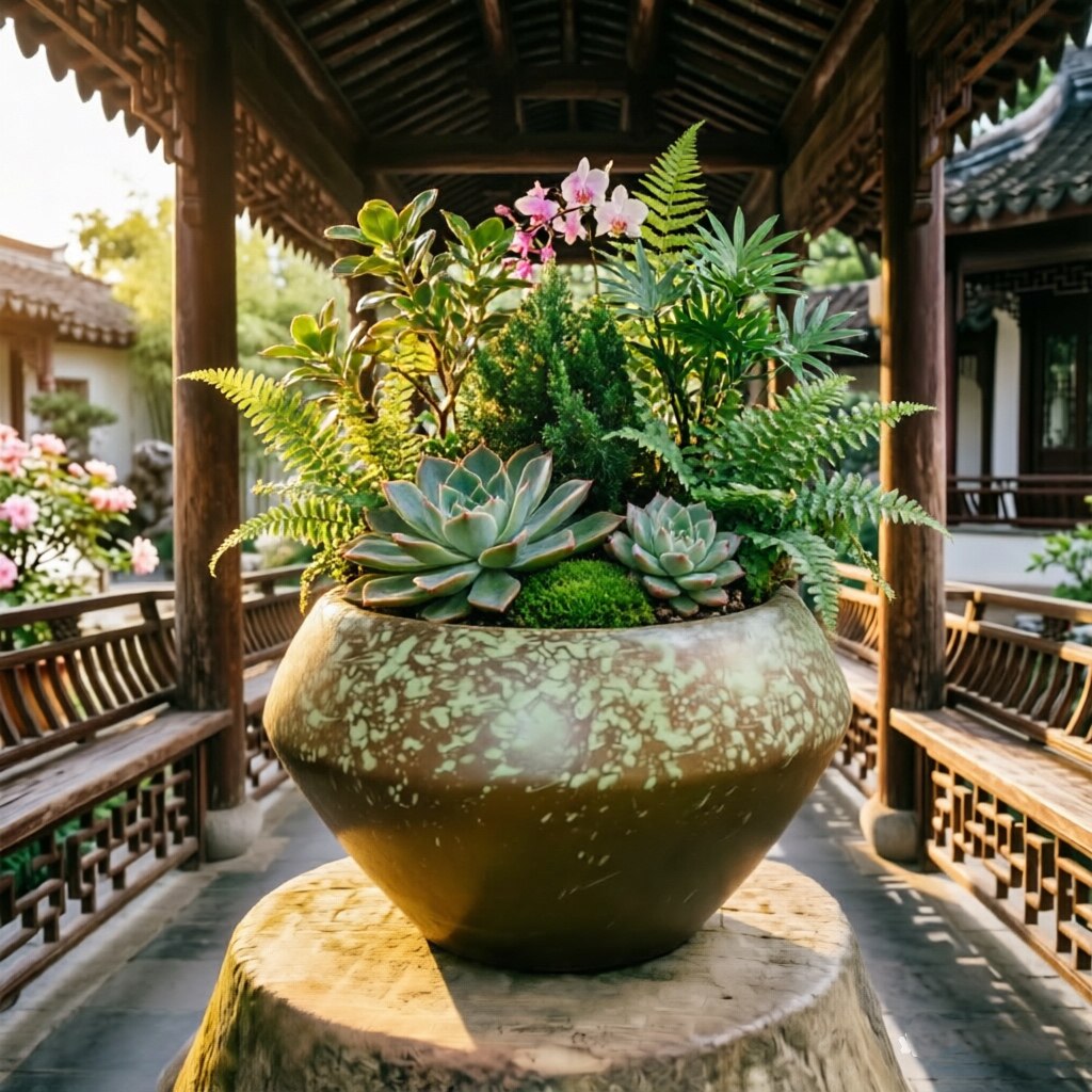 大飞碟简约复古透气手工多肉植物兰花盆栽花园庭院绿植盆特价