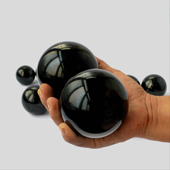 铁球手握健身球手球保健球 煮黑钢球实心球不生锈不怕摔 包邮