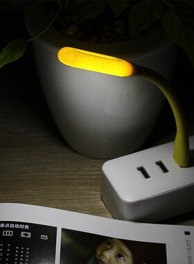 LED随身台灯爱眼迷你创意节能灯移动电源USB灯电脑充电宝小夜灯头
