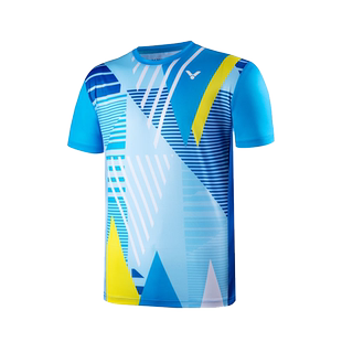 2024新款Victor胜利羽毛球服短袖T恤男款T-20001TD/T-21001TD速干