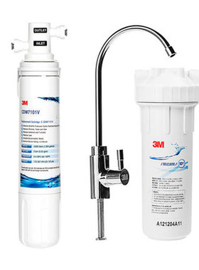 3M净水器cdw7101V家用净水机 厨房直饮机7101V自来水过滤器