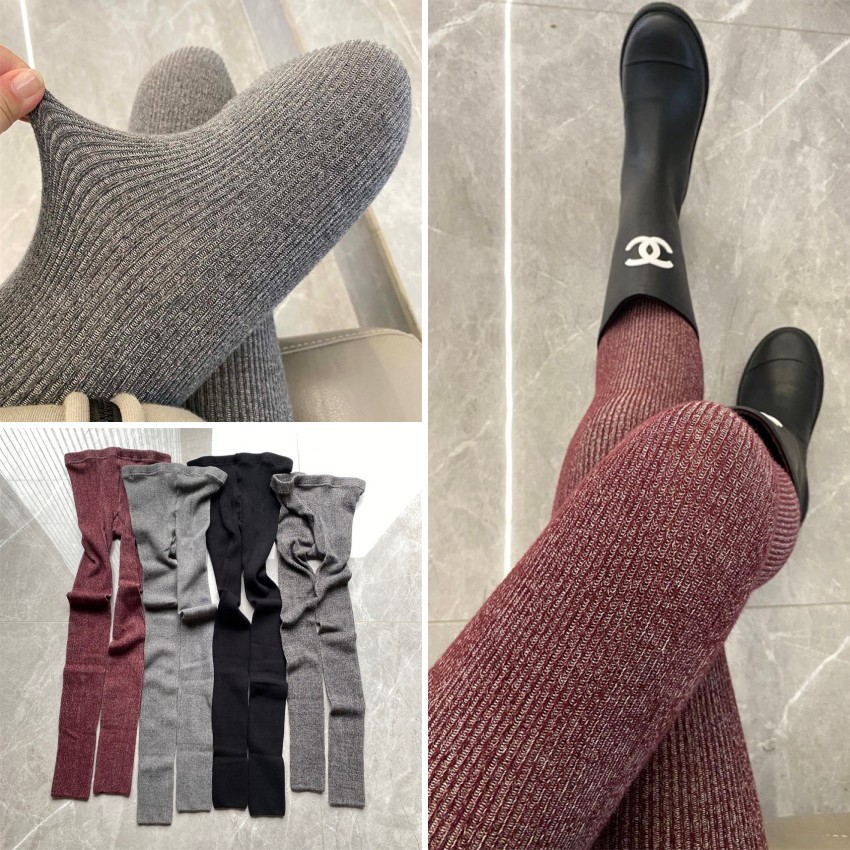 升级裤版老板娘混色针织打底裤韩国东大门helder外穿长裤直播女