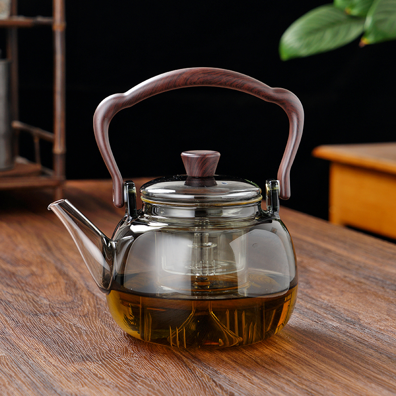 电陶炉直火专用耐高温玻璃壶煮黑茶烧水壶煮茶煮药壶泡茶壶花茶壶