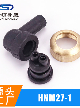 DJ3022Y-4-21 HNM27-1 国产2线带铜圈护套 汽车线束 连接器接插件