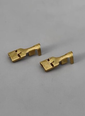 DJ621-E6.3C国产镀锡6.3系列端子接线端子冷压端子汽车连接器端子