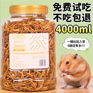 hamster food仓鼠粮食观赏鱼面包虫干500克饲料营养