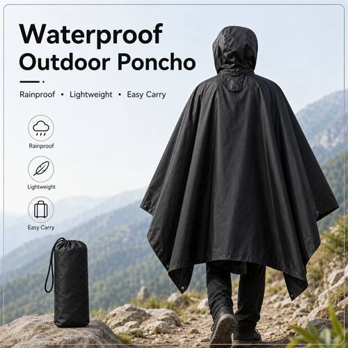 Cape raincoat, adult jumpsuit raincoat斗篷雨衣三合一防暴雨