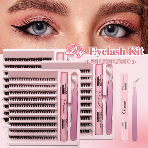 Large-capacity eyelash book extension false eyelash set套装