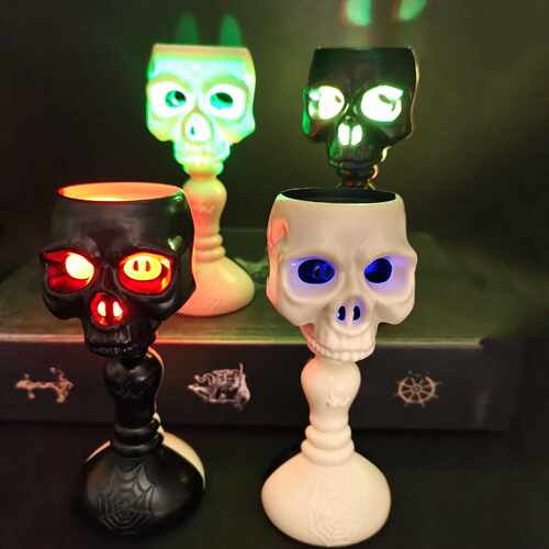 HalloweenDecorationSkullLamp
