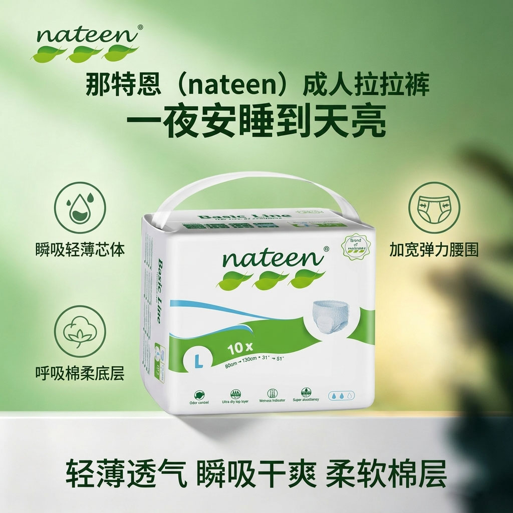 那特恩成人拉拉裤轻薄瞬吸干爽