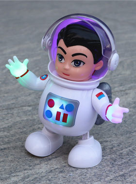 会走会唱音乐灯光电动机器人