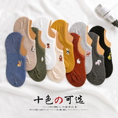 袜子女船袜夏季 薄款 防臭低帮浅口硅胶防滑不掉跟隐形短袜韩ins潮