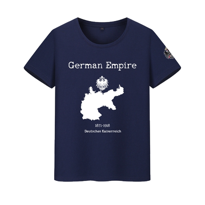 第二germanempire普鲁士印花T恤
