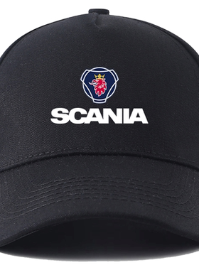 斯堪尼亚卡车重卡大巴车牵引scania鸭舌帽男女棒球帽子防晒遮阳帽