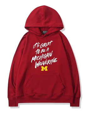密大Michigan安娜堡连帽卫衣