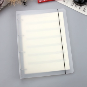 A4 Transparent Live Pages Frosted Score Book, Five -Line Spectrum, Six Line Score, Piano Guitar Yuxili Copied Edition