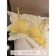 文胸 小胸不空杯舒适薄款 馨帮帮Bra 甜美花朵肩带三角杯内衣女夏季