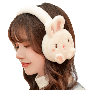 保暖耳罩女冬天耳套护耳朵神器毛绒儿童耳帽防冻耳包可爱防寒耳捂