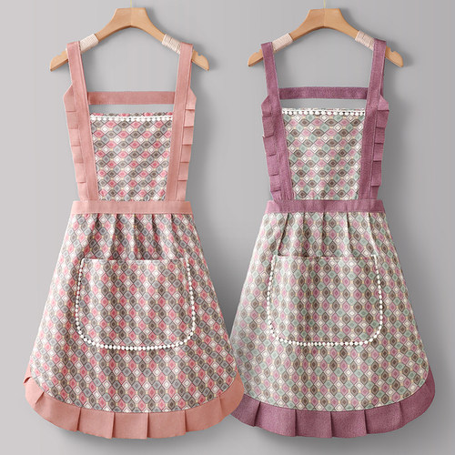 围裙时尚防污年轻款防脏工作服