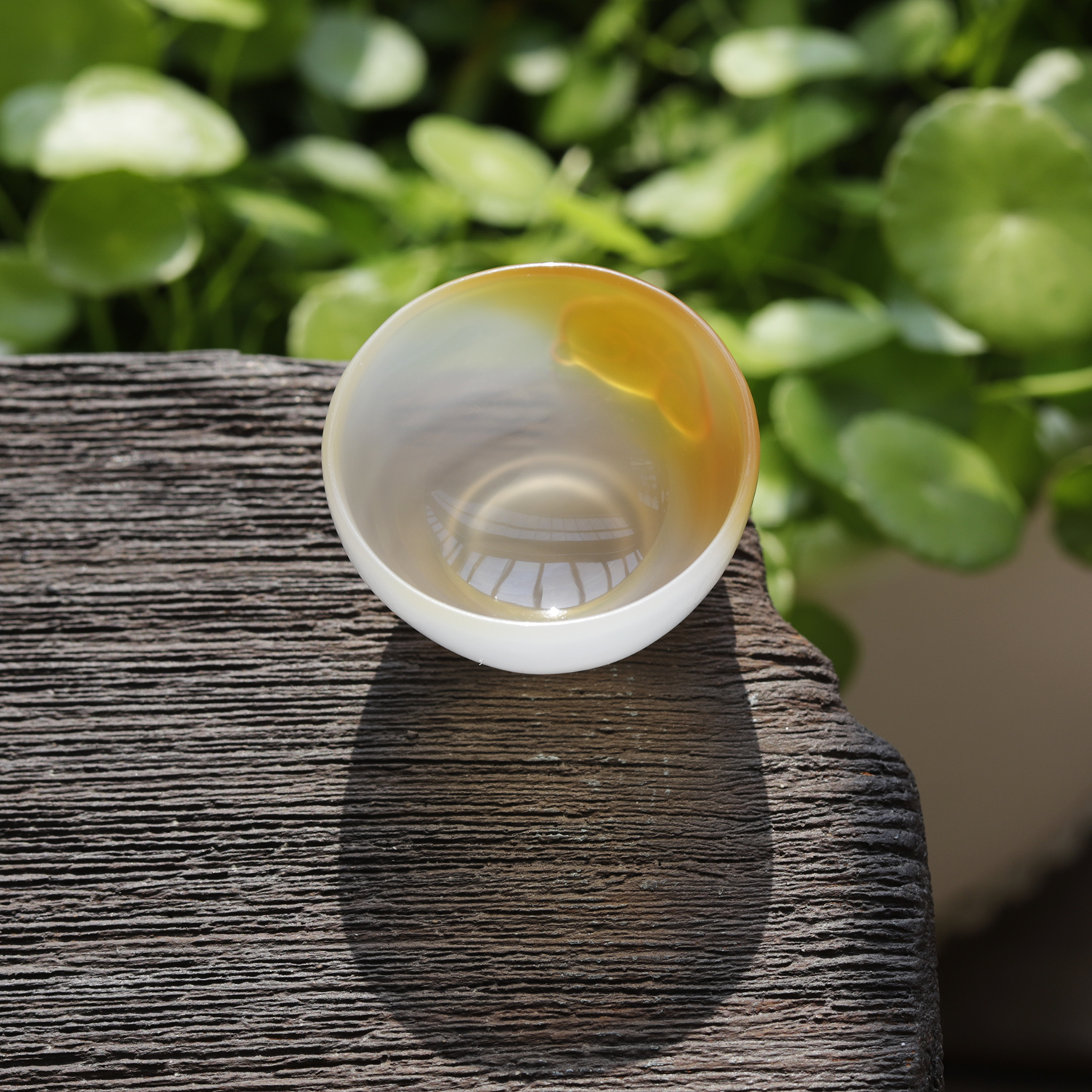 天然玛瑙如意手工小杯子