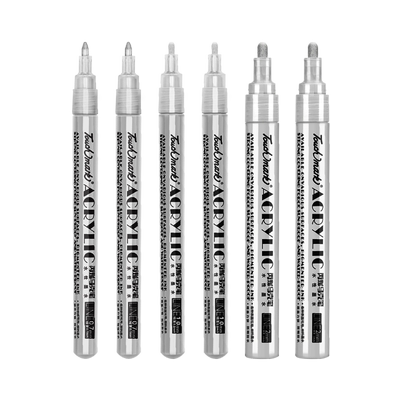 【进口原料】专业白色丙烯马克笔