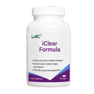 新加坡直邮LAC利维喜亮晶晶胶囊游离叶黄素玉米黄质复合配方 60粒