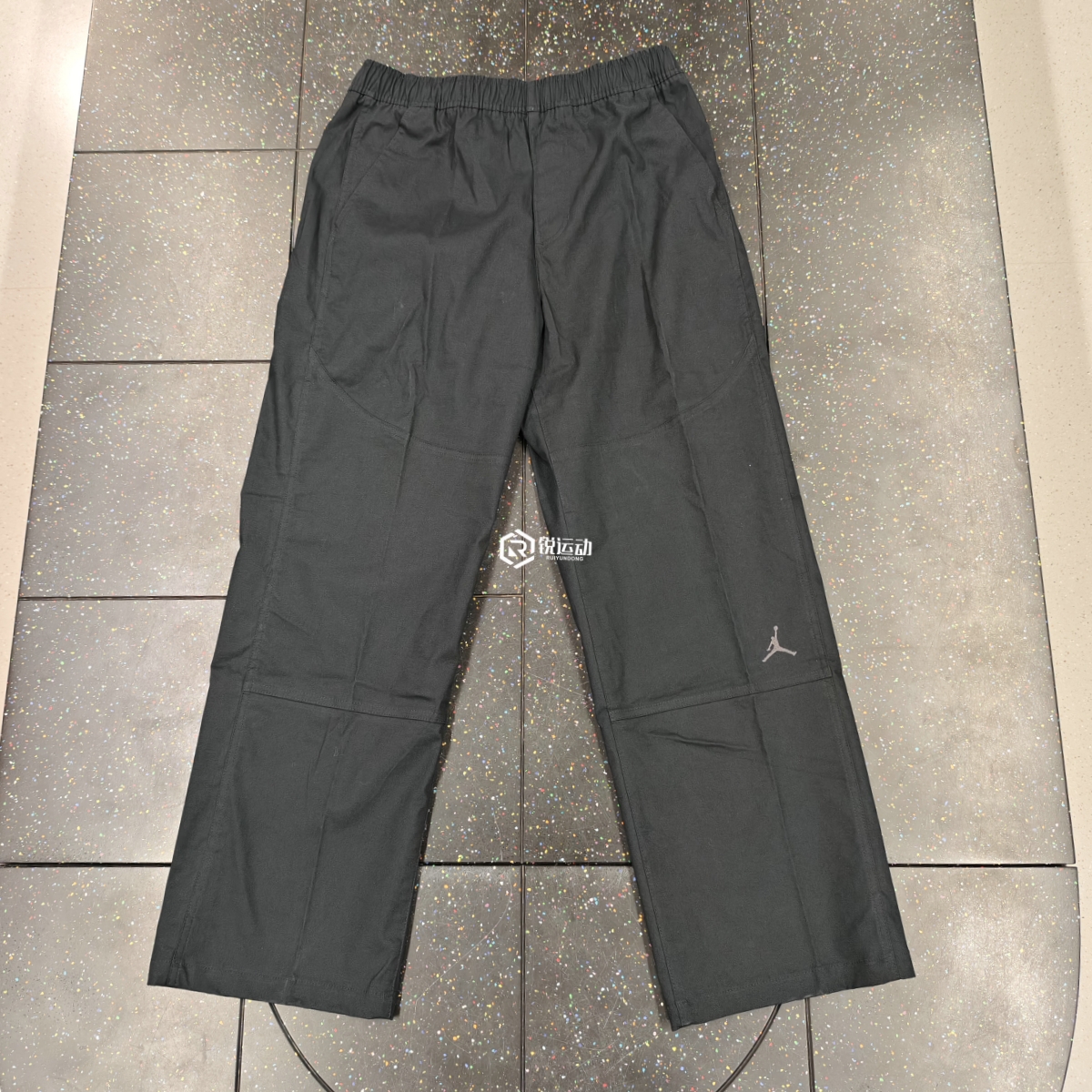 Nike/耐克 JORDAN 男子刺绣运动休闲直筒梭织工装长裤HF9330-010