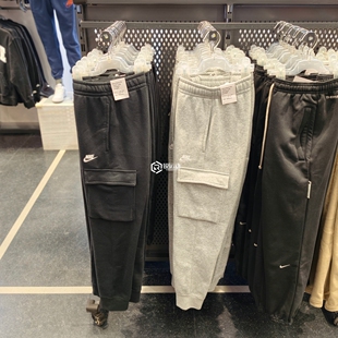 Nike/耐克 男子 秋冬加绒保暖长裤 运动休闲 收退小脚卫裤 CD3130