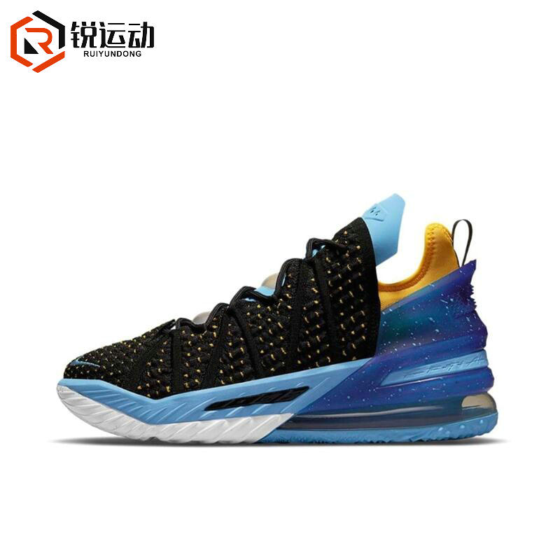 Nike/耐克 男子LeBron 18詹姆斯18低帮缓震篮球鞋CQ9284-006