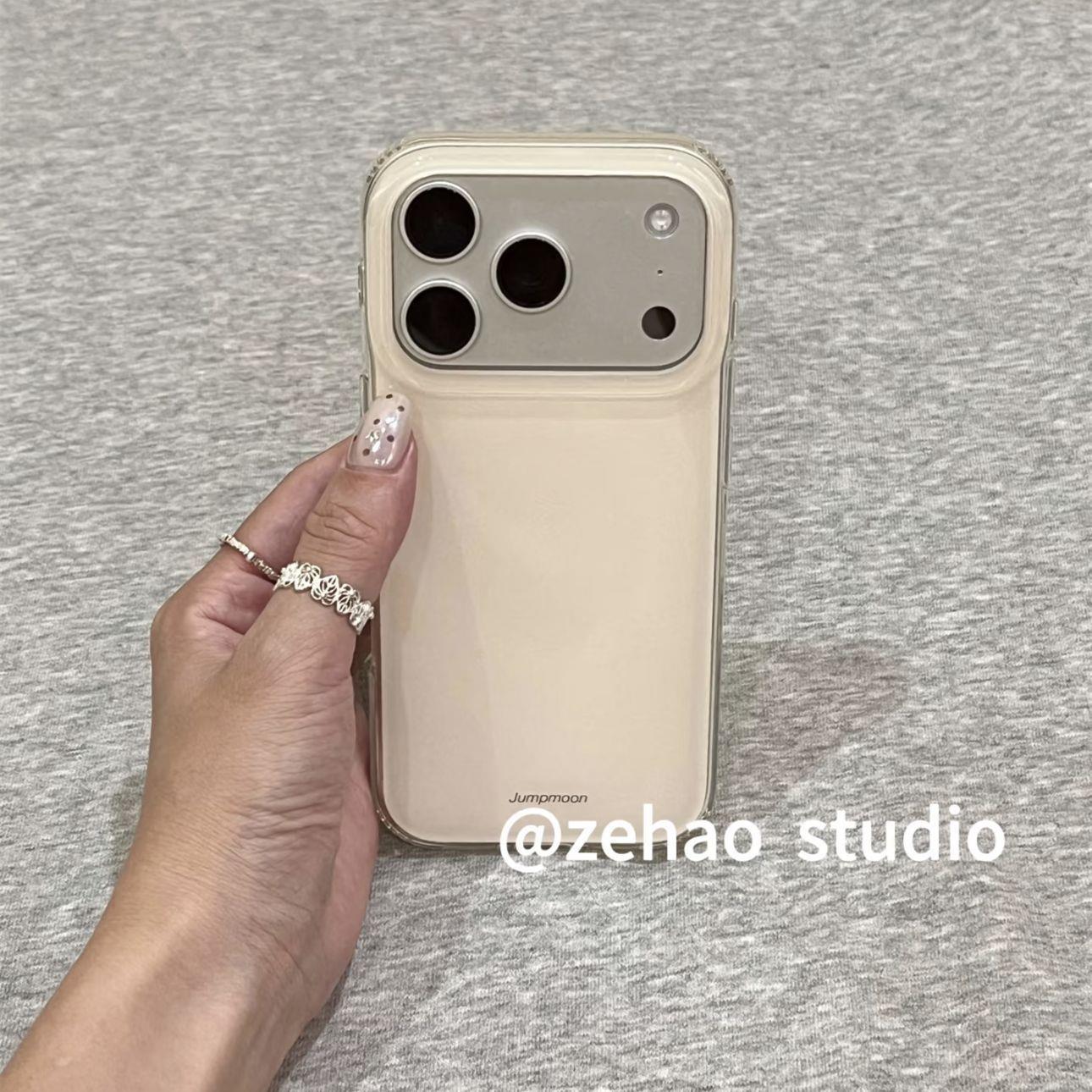 韩国ins高级感小众珍珠宝石磁吸支架适用iPhone17promax手机壳苹果15pro新款14网红超火13女款16菲林硬保护套